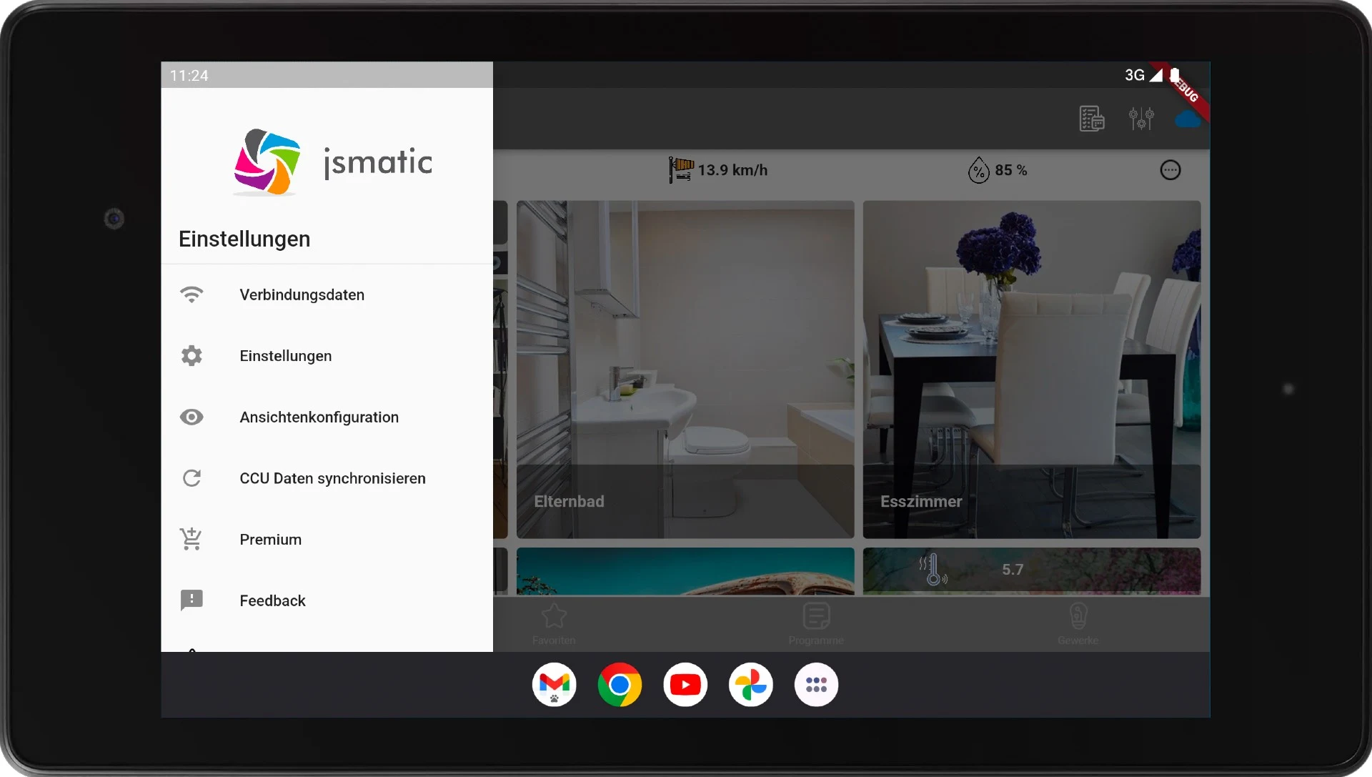 jsmatic - Homematic CCU App screenshot